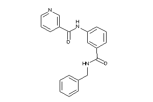 Image of N-[3-(benzylcarbamoyl)phenyl]nicotinamide