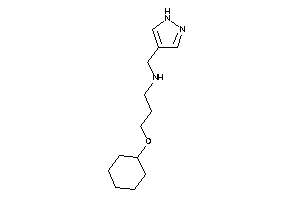 Image of 3-(cyclohexoxy)propyl-(1H-pyrazol-4-ylmethyl)amine