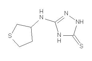 Image of 3-(tetrahydrothiophen-3-ylamino)-1,4-dihydro-1,2,4-triazole-5-thione
