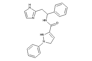 Image of N-[2-(1H-imidazol-2-yl)-1-phenyl-ethyl]-1-phenyl-3-pyrazoline-3-carboxamide