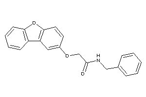 N-benzyl-2-dibenzofuran-2-yloxy-acetamide