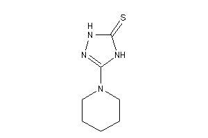 Image of 3-piperidino-1,4-dihydro-1,2,4-triazole-5-thione
