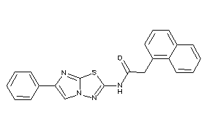 Image of 2-(1-naphthyl)-N-(6-phenylimidazo[2,1-b][1,3,4]thiadiazol-2-yl)acetamide