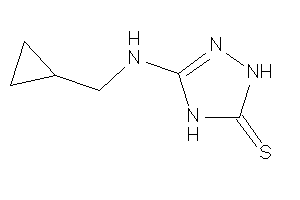 Image of 3-(cyclopropylmethylamino)-1,4-dihydro-1,2,4-triazole-5-thione