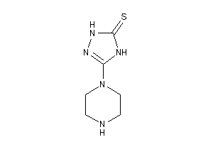 Image of 3-piperazino-1,4-dihydro-1,2,4-triazole-5-thione