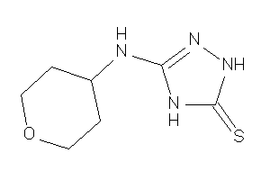 Image of 3-(tetrahydropyran-4-ylamino)-1,4-dihydro-1,2,4-triazole-5-thione