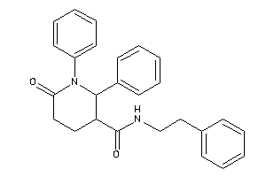 6-keto-N-phenethyl-1,2-diphenyl-nipecotamide