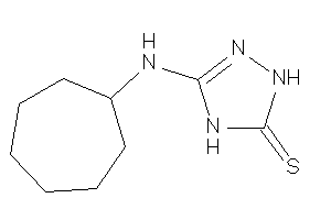 Image of 3-(cycloheptylamino)-1,4-dihydro-1,2,4-triazole-5-thione