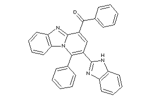 [2-(1H-benzimidazol-2-yl)-1-phenyl-pyrido[1,2-a]benzimidazol-4-yl]-phenyl-methanone