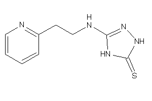 3-[2-(2-pyridyl)ethylamino]-1,4-dihydro-1,2,4-triazole-5-thione