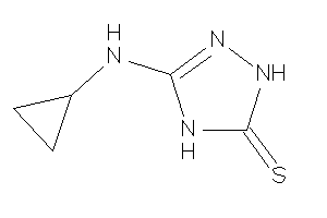 Image of 3-(cyclopropylamino)-1,4-dihydro-1,2,4-triazole-5-thione