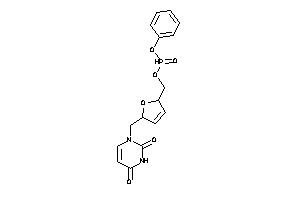 1-[[5-(phenoxyphosphonoyloxymethyl)-2,5-dihydrofuran-2-yl]methyl]pyrimidine-2,4-quinone