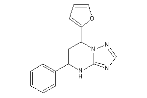 7-(2-furyl)-5-phenyl-4,5,6,7-tetrahydro-[1,2,4]triazolo[1,5-a]pyrimidine