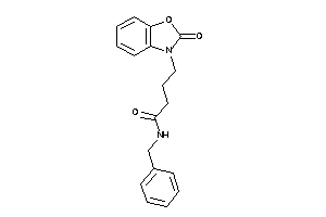 Image of N-benzyl-4-(2-keto-1,3-benzoxazol-3-yl)butyramide