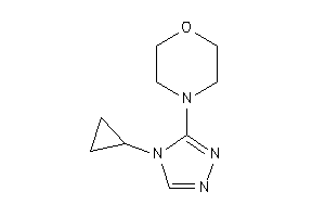 4-(4-cyclopropyl-1,2,4-triazol-3-yl)morpholine