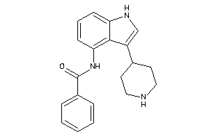 N-[3-(4-piperidyl)-1H-indol-4-yl]benzamide