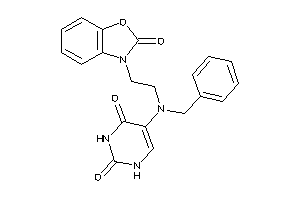5-[benzyl-[2-(2-keto-1,3-benzoxazol-3-yl)ethyl]amino]uracil