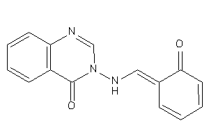 3-[(6-ketocyclohexa-2,4-dien-1-ylidene)methylamino]quinazolin-4-one