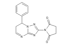 1-(7-phenyl-6,7-dihydro-[1,2,4]triazolo[1,5-a]pyrimidin-2-yl)pyrrolidine-2,5-quinone