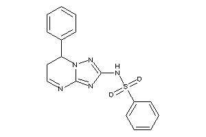 N-(7-phenyl-6,7-dihydro-[1,2,4]triazolo[1,5-a]pyrimidin-2-yl)benzenesulfonamide