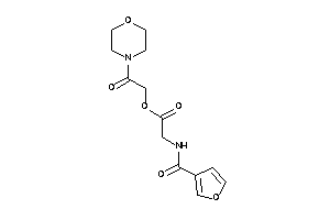 Image of 2-(3-furoylamino)acetic Acid (2-keto-2-morpholino-ethyl) Ester