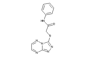 Image of N-phenyl-2-([1,2,4]triazolo[4,3-b][1,2,4]triazin-3-ylthio)acetamide