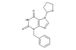 Image of 3-benzyl-7-(tetrahydrofuryl)xanthine