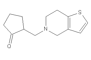 2-(6,7-dihydro-4H-thieno[3,2-c]pyridin-5-ylmethyl)cyclopentanone