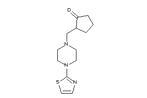 2-[(4-thiazol-2-ylpiperazino)methyl]cyclopentanone