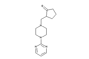 2-[[4-(2-pyrimidyl)piperazino]methyl]cyclopentanone