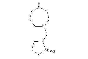 Image of 2-(1,4-diazepan-1-ylmethyl)cyclopentanone