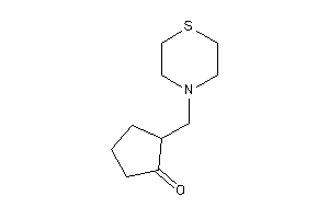 Image of 2-(thiomorpholinomethyl)cyclopentanone