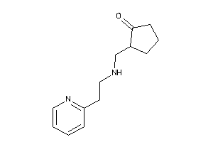 2-[[2-(2-pyridyl)ethylamino]methyl]cyclopentanone