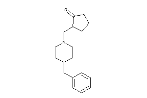 2-[(4-benzylpiperidino)methyl]cyclopentanone