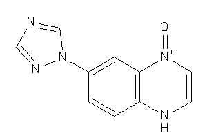 Image of 7-(1,2,4-triazol-1-yl)-4H-quinoxalin-1-ium 1-oxide