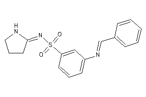 3-(benzalamino)-N-pyrrolidin-2-ylidene-benzenesulfonamide