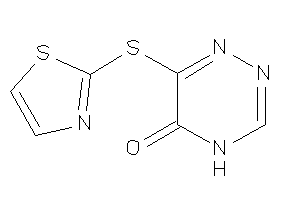 6-(thiazol-2-ylthio)-4H-1,2,4-triazin-5-one