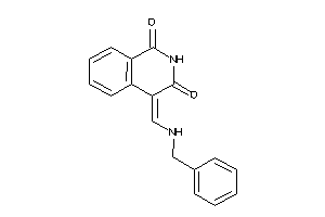 4-[(benzylamino)methylene]isoquinoline-1,3-quinone