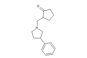 2-[(3-phenylpyrrolidino)methyl]cyclopentanone