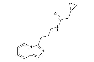 2-cyclopropyl-N-(3-imidazo[1,5-a]pyridin-3-ylpropyl)acetamide