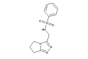 N-(6,7-dihydro-5H-pyrrolo[2,1-c][1,2,4]triazol-3-ylmethyl)benzenesulfonamide