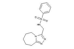 N-(6,7,8,9-tetrahydro-5H-[1,2,4]triazolo[4,3-a]azepin-3-ylmethyl)benzenesulfonamide