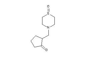 2-[(1-keto-1,4-thiazinan-4-yl)methyl]cyclopentanone