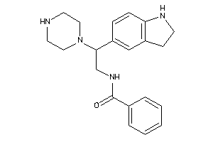 N-(2-indolin-5-yl-2-piperazino-ethyl)benzamide