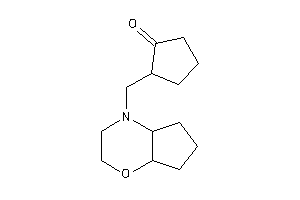Image of 2-(3,4a,5,6,7,7a-hexahydro-2H-cyclopenta[b][1,4]oxazin-4-ylmethyl)cyclopentanone