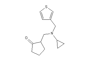 2-[[cyclopropyl(3-thenyl)amino]methyl]cyclopentanone