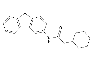 2-cyclohexyl-N-(9H-fluoren-3-yl)acetamide