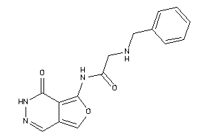 2-(benzylamino)-N-(4-keto-3H-furo[3,4-d]pyridazin-5-yl)acetamide