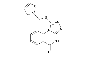 Image of 1-(2-furfurylthio)-4H-[1,2,4]triazolo[4,3-a]quinazolin-5-one