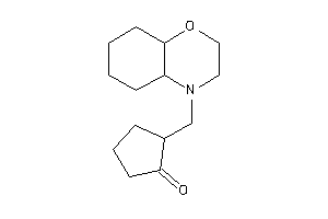 2-(2,3,4a,5,6,7,8,8a-octahydrobenzo[b][1,4]oxazin-4-ylmethyl)cyclopentanone